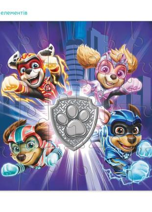 Пазл детский "paw patrol. могучие герои" 200470, 24 элемента от polinatoys 4