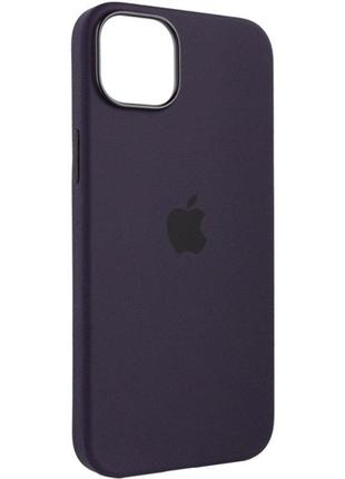 Чохол для смартфона silicone full case aaa magsafe ic for iphone 14 pro elderberry 5