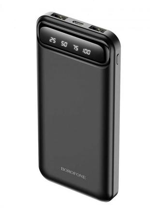 Повербанк borofone bj14 freeway 10000 mah power bank black