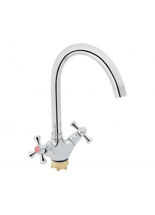 Смеситель для кухни lidz lamb 278f двухвентильный ldlam278fcrm35071 chrome