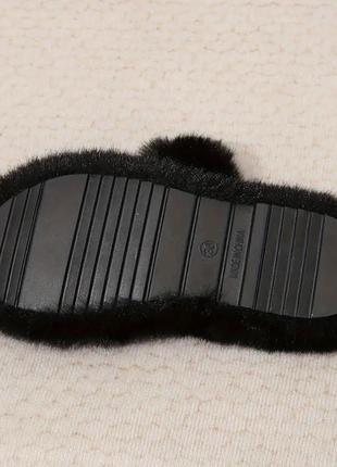 Пушистые женские/уличные тапочки, повседневные
