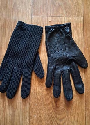 Кожаные перчатки