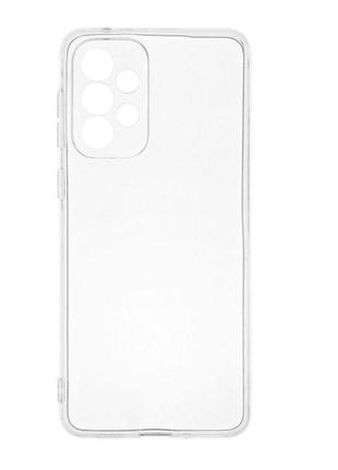 Чохол антиковзне покриття та захист від подряпин virgin silicone 2,0 samsung a33 4g/5g transparent