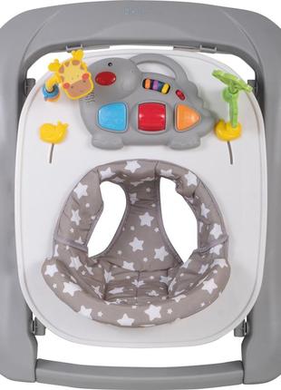Ходунки для ребенка freeon zoo grey