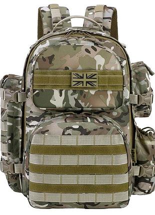 Рюкзак тактический военный боевой универсальный для военных всу kombat uk venture pack...