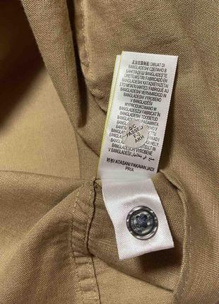 Лён мужская тенниска рубашка polo xl xl льняная спенсер marks & spencer6 фото