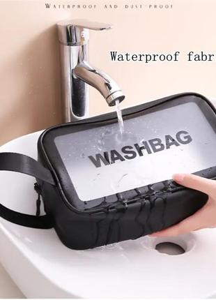 Дорожная косметичка washbag розовая2 фото