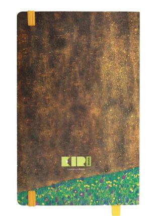 Записна книжка з нанокрафта густав клімт "поцілунок" 20201-kr в крапку, м'яка...