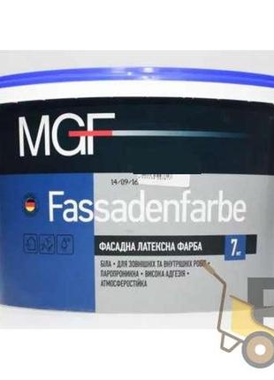 Фарба mgf m90 fassadenfarbe латексна фасадна 7 кг
