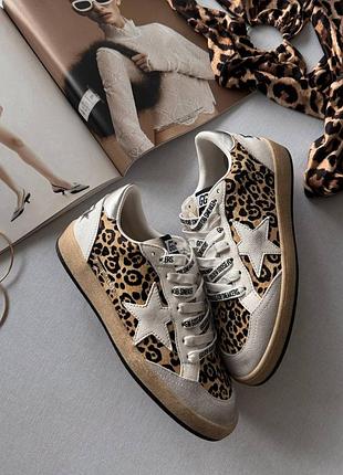 Premium ❗️ кеди в стилі golden goose kers white leopard sneakers