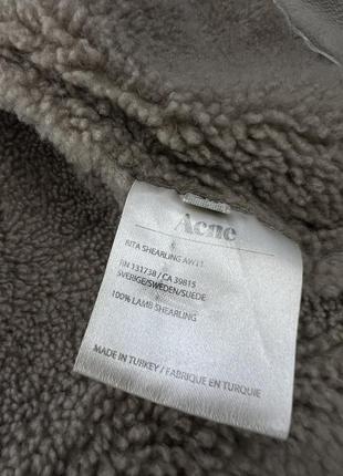 Коричнева дублянка acne6 фото