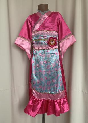 Мулан китайское платье карнавальное2 фото