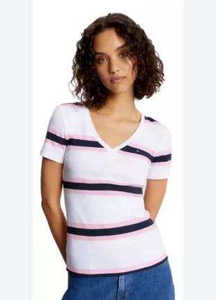 Футболка женская Tommy hilfiger 76j4358 оригинал