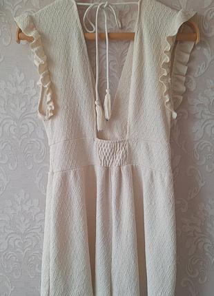 Нежный ромпер с открытой спиной4 фото