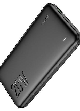 Power bank hoco j87 pd20w+qc3.0 10000 mah с быстрой зарядкой повербанк black