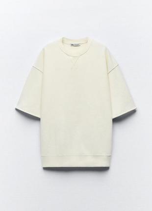 Свитшот zara s футболка zara