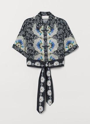 Нова льняна, льон рубашка, сорочка, блуза h&m