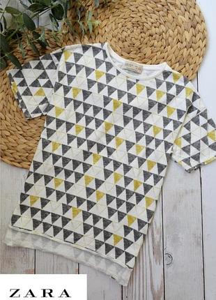 Футболка zara оверсайз, 7-9 років