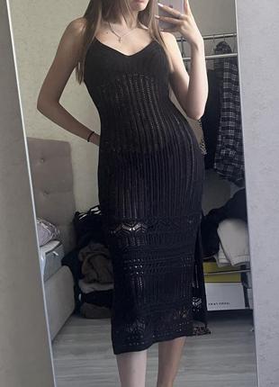 Пляжна сукня чорна