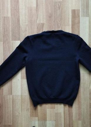 Новый шерстяной пуловер hugo boss made in italy2 фото