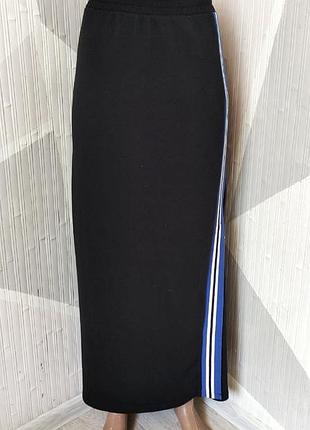 Спідниця, юбка максі, довга трикотажна zara