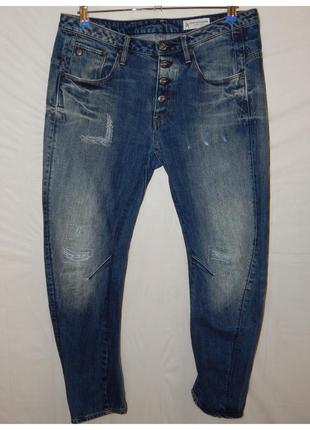 Женские джинсы new arc 3d btn low boyfriend g star raw. restored denim
