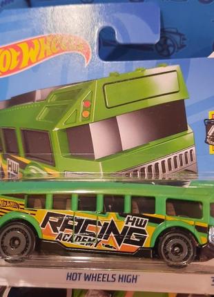 Hot wheels 2024 fast transit hot wheels high 1/5 5/250 htb42 шкільний автобус машинки колекційні хот вілс
