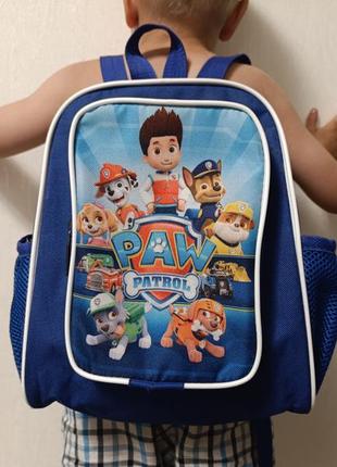 Детский дошкольный рюкзак щенячий патруль мальчику девочке