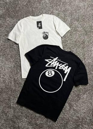 Stussy big logo футболка