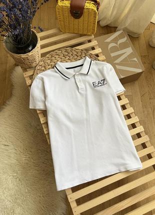 Стильна футболочка поло від ea7