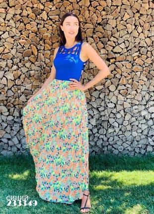 Шикарна літня жіноча сукня