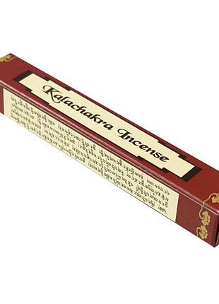Тибетські пахощі калачакра (kalachakra incense) yak, ароматичні палички безосновні
