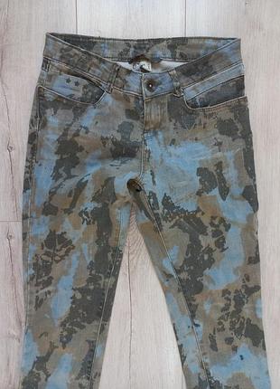Джинси камуфляж мультикам штани bershka