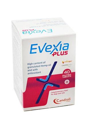 Евексія плюс знеболювальний для кішок і собак — 40 табл