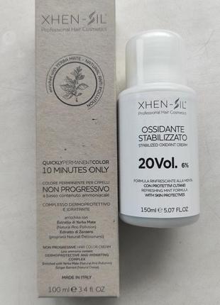 Професійна італійська фарба для волосся інтенсивно - червона.