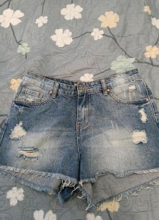 Джинсові шорти mom