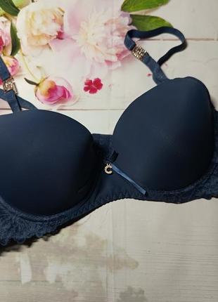 Бавовняний бюстгальтер від перевіреного виробника biweier з гладкою чашкою та тонким поролоном на каркасах biweier 85884