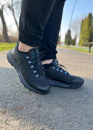 Мужские кроссовки nike acg air nasu gore-tex black/blue4 фото