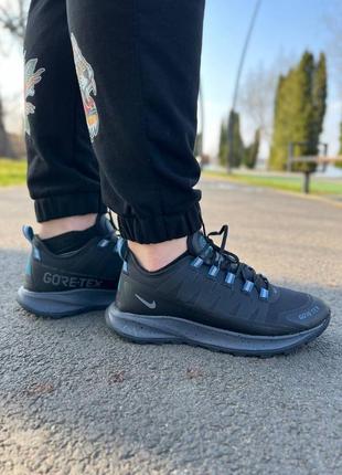 Мужские кроссовки nike acg air nasu gore-tex black/blue7 фото