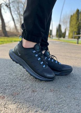 Мужские кроссовки nike acg air nasu gore-tex black/blue5 фото