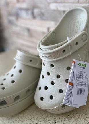 Сабо жіночі crocs crush clog3 фото