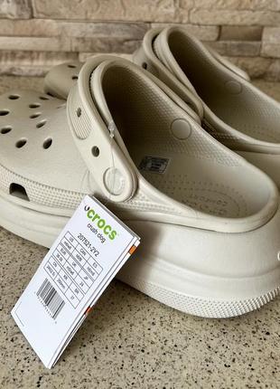 Сабо жіночі crocs crush clog2 фото