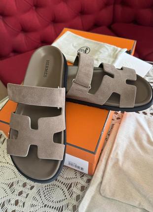 Тапки босоніжки hermes