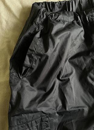 Карго унисекс брюки женские мужские черные из ткани плащевки летние брюки tec pluc5 фото