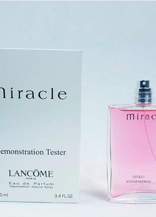 Оригинальный lancome miracle 100 ml tester ( звеном меракл ) парфюмированная вода