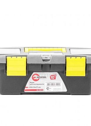 Ящик для инструмента 10" 250*126*99мм intertool bx-0310