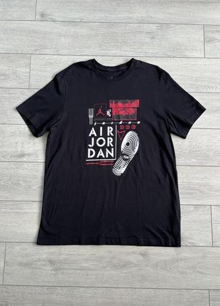 Футболка nike air jordan m j brand gfx ss crew 2 xl хл майка оригинал
