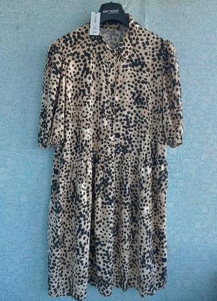 Новое натуральное платье george.
100% вискоза.