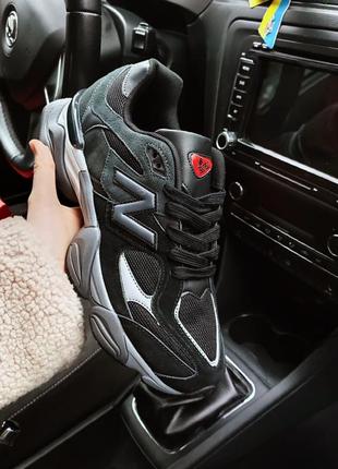 Мужские кроссовки new balance 9060 черные🔥