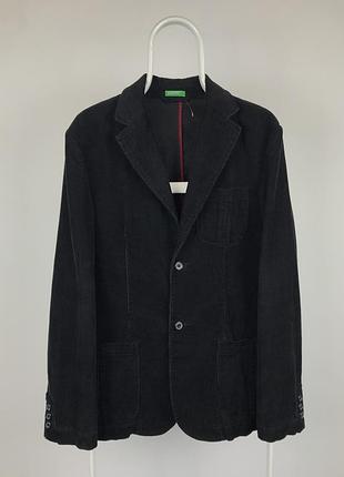 Вельветовый блейзер benetton
